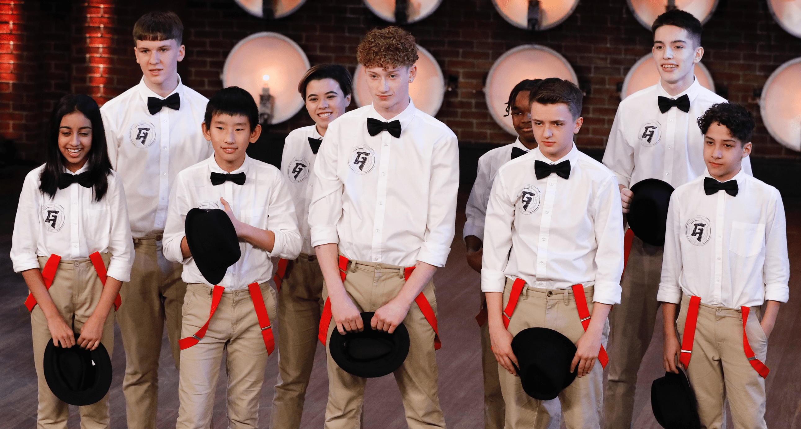 Photo of the Gigiabots team after performing on NBC World of Dance